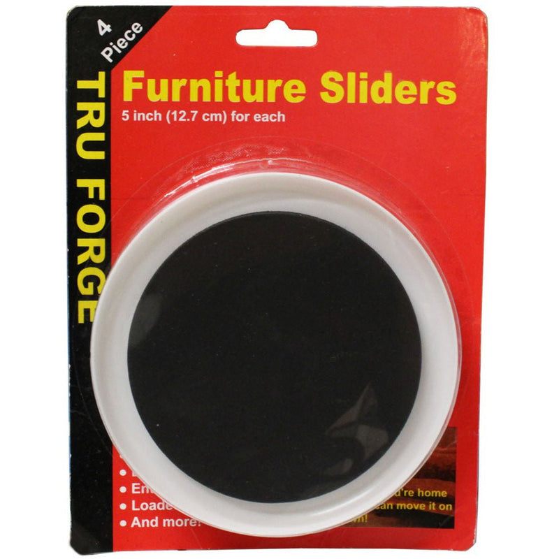 4 Pc. 5 Inch Heavy Duty Furniture Sliders - For Use With Furniture & Appliances - D5-48490 - ToolUSA