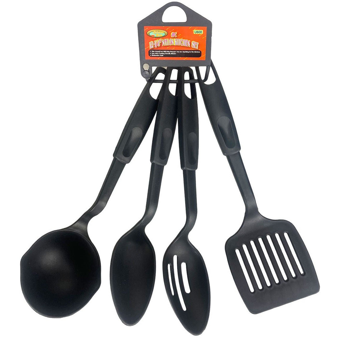 4 Pc. Nylon Cooking Utensils Set U90600 ToolUSA