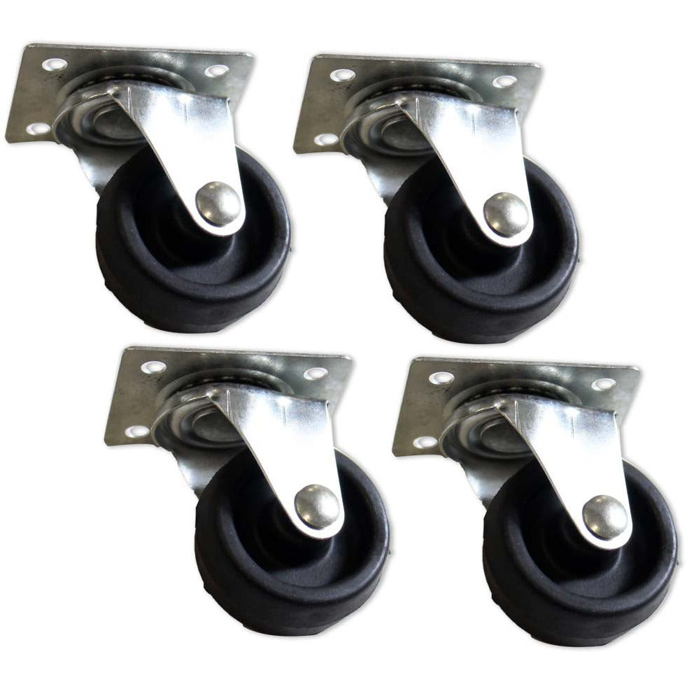 4 Piece Casters Set - HW-73040 - ToolUSA