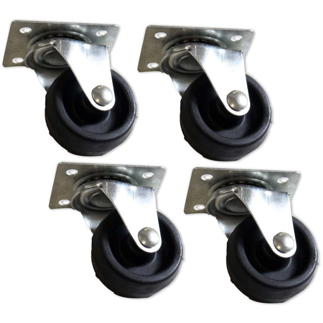 4 Piece Casters Set - HW-73040 - ToolUSA
