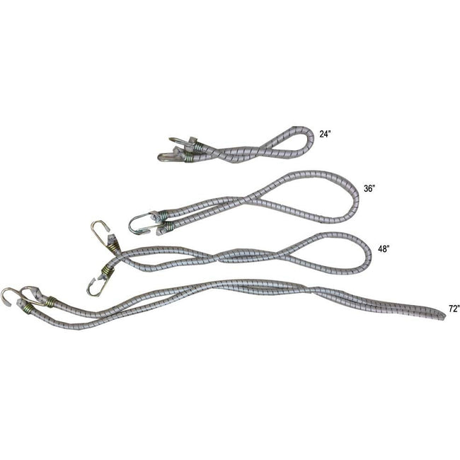 4 Piece Heavy Duty Bungee Cord Assortment - KIT-8524 - ToolUSA