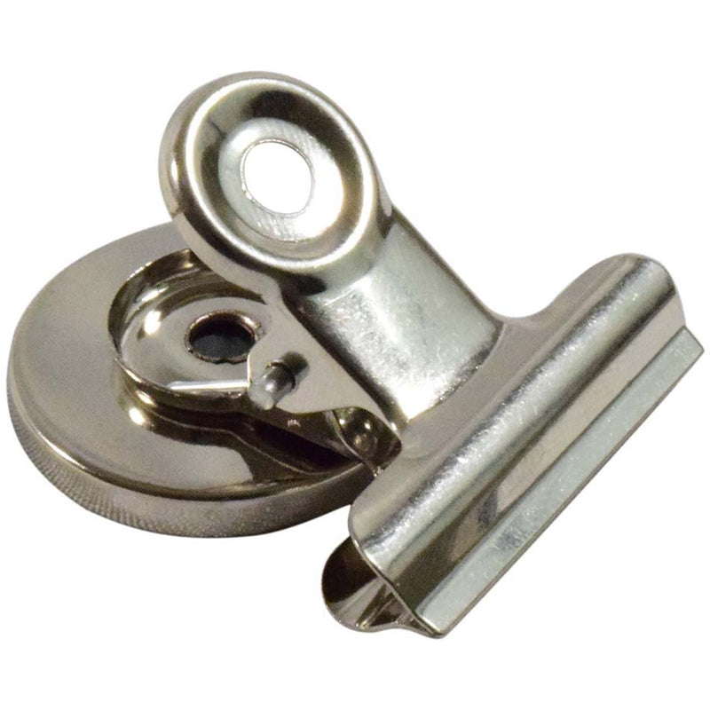 4 Piece Metal Spring Clips, Magnets (Pack of: 2) - MC-00504-Z02 - ToolUSA