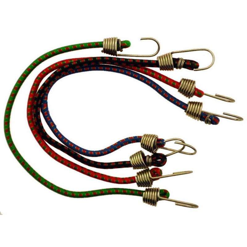 4 Piece Mini Bungee Cords -10" x 25 cm (Pack of: 2) - TA-29275-Z02 - ToolUSA