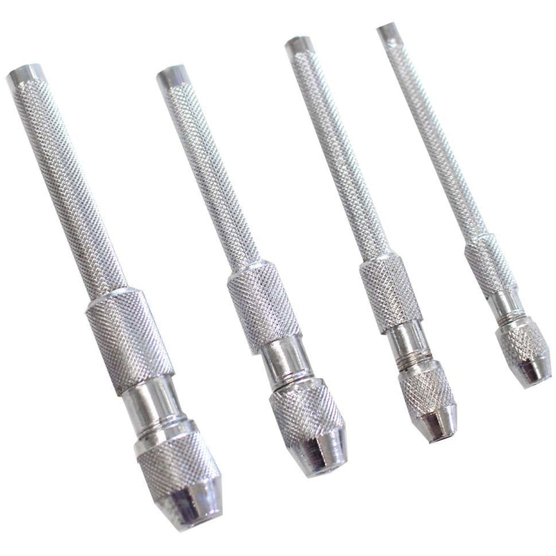 4 Piece Pin Vise Set From 0 - 4.75 MM - TJ01-12400 - ToolUSA
