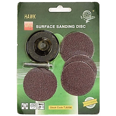 4 Piece Sanding Discs Set - TJ01-08206 - ToolUSA