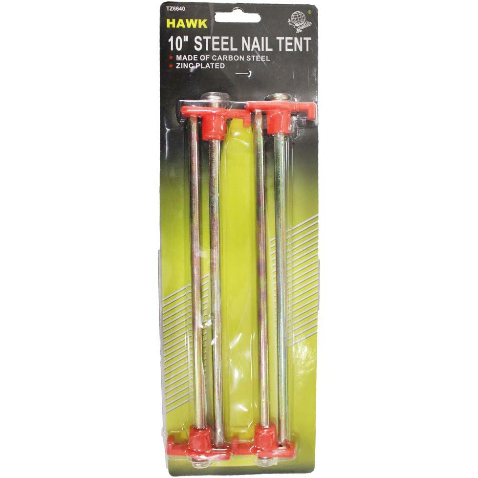 4 Piece Steel Tent Nails Set - TZ-06640 - ToolUSA