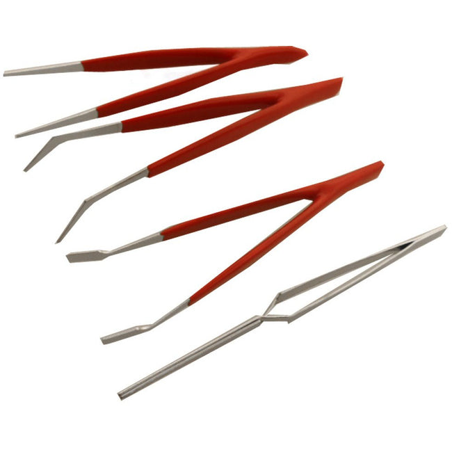 4 Piece Variety Tweezer Set - S1-41040 - ToolUSA