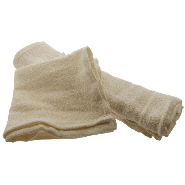 4 Piece White Cotton Wiping Cloth Set - 12x12 Inch (Pack of: 2) - SF-91204-Z02 - ToolUSA