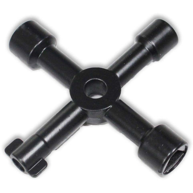 4 Way Utility Key - TJ02-09654 - ToolUSA