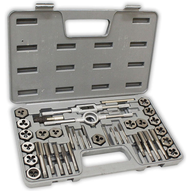 40 Piece Tap & Die Set - PIPE-05644 - ToolUSA