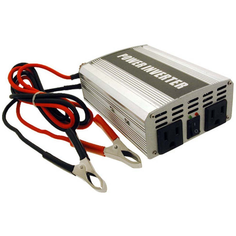 400 Watt Power Inverter - 2 Outlets & Battery Cables - TA-85400 - ToolUSA