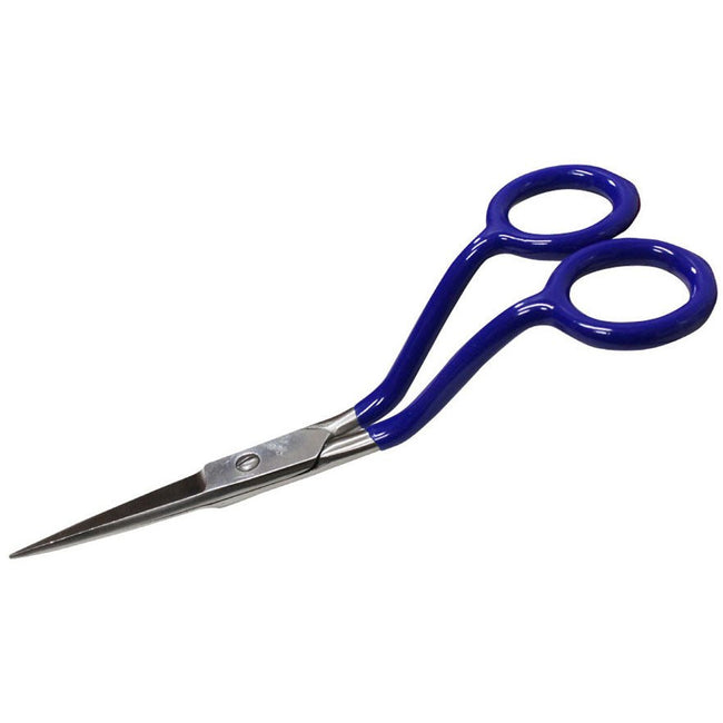 5-1/2 Inch Appliqué Scissors With Blue Vinyl Wrapped Handles - SC49502-PK - ToolUSA