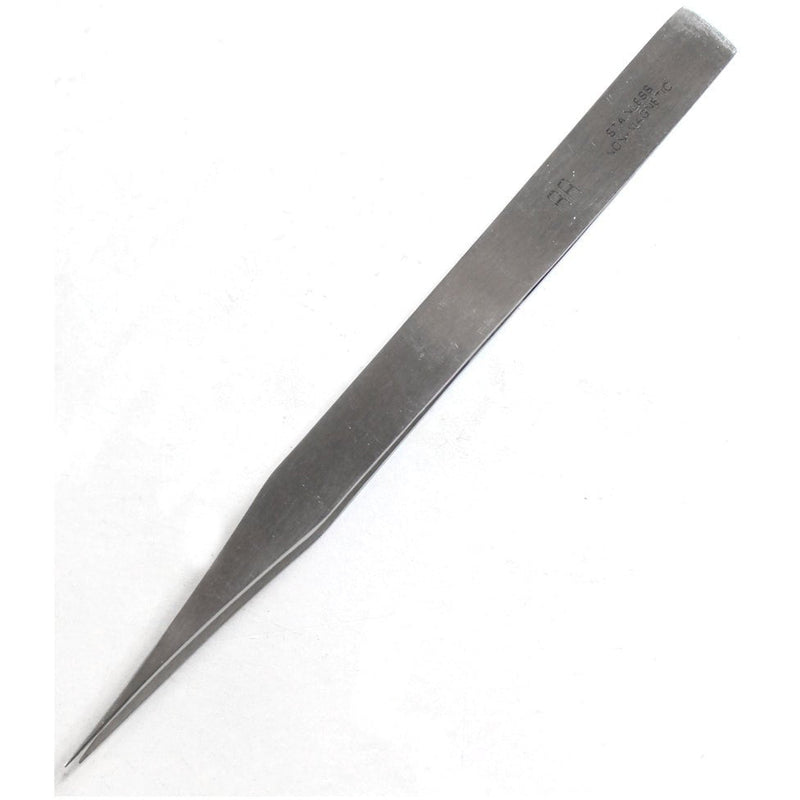 5-1/2 Inch Non-Magnetic Stainless Steel Straight Tip Tweezers - S1-08056 - ToolUSA