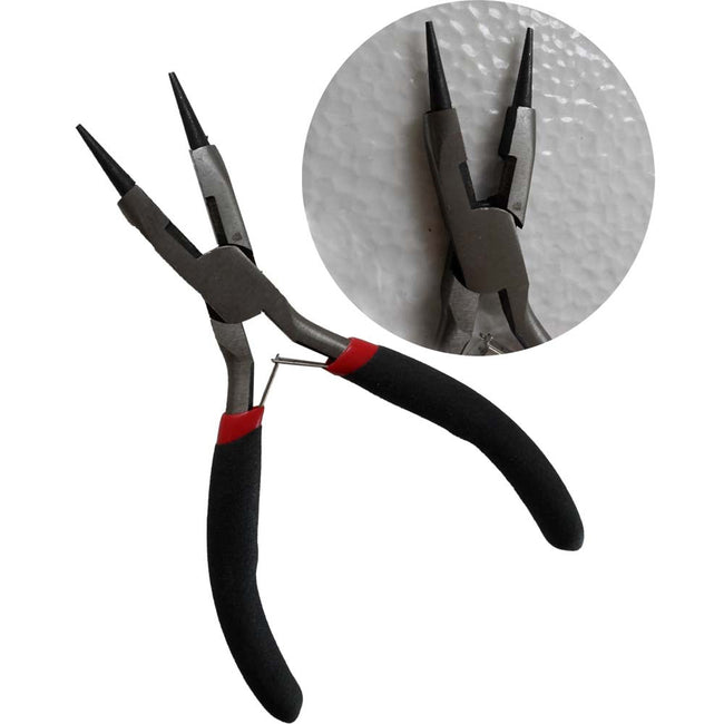 5" CIRCLIP WITH BEAD FIXING PLIERS WITH SPRING ACTION - TP-01057 - ToolUSA