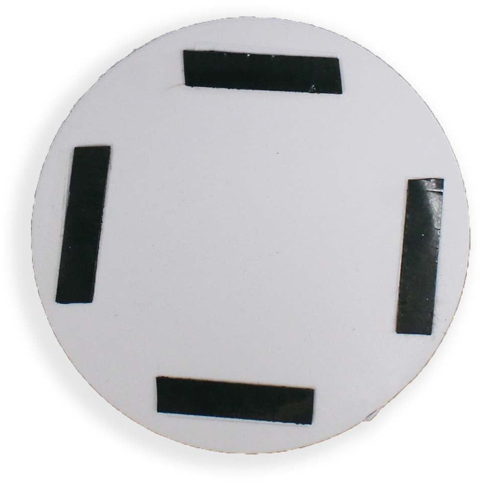 5-Inch Diameter Door Knob & Wall Shield (Pack of: 2) - LHEN-DWS - ToolUSA