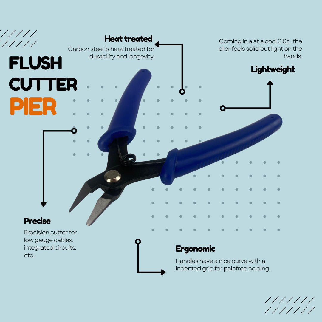 5 Inch Flush Cutter Plier - CR-55111 - ToolUSA