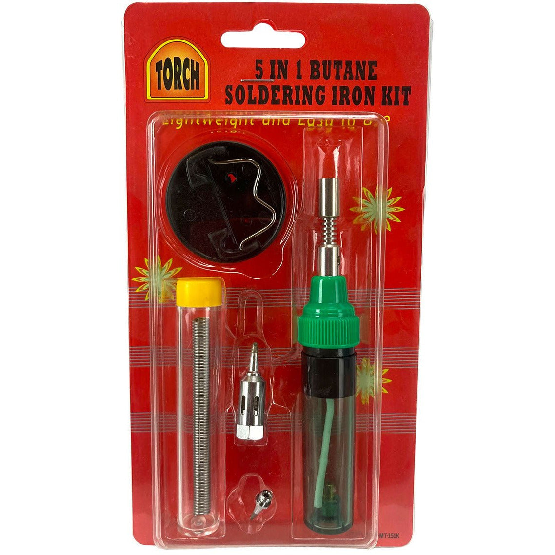 5 Inch Portable Mini Soldering Torch And Accessories - TZ69-MT-151K - ToolUSA