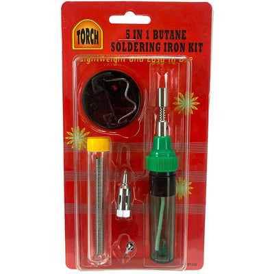 5 Inch Portable Mini Soldering Torch And Accessories - TZ69-MT-151K - ToolUSA