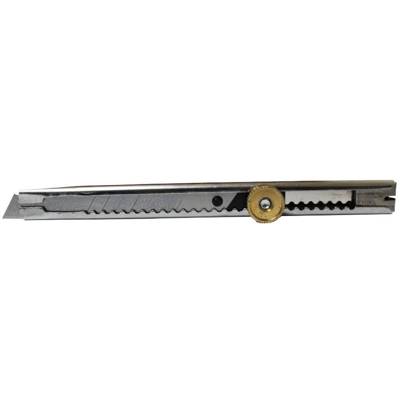 5 Inch Slim-Line Cutter With Snap Blade And Pocket Clip (Pack of: 4) - PK-47066-Z04 - ToolUSA