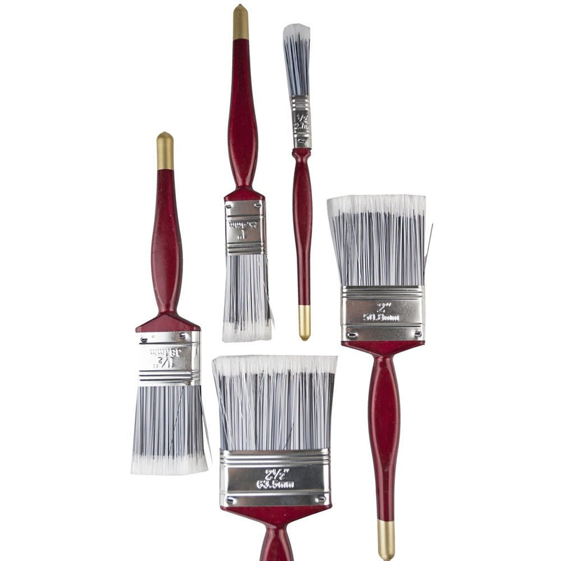 5 Pc. Painter's Brush Set - TZ63-28487 - ToolUSA