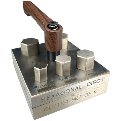 5 Pc. Premium Hexagonal Disc Cutter - TJ-30849 - ToolUSA