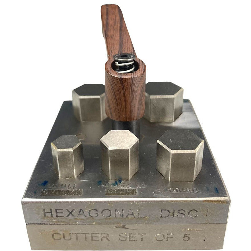 5 Pc. Premium Hexagonal Disc Cutter - TJ-30849 - ToolUSA