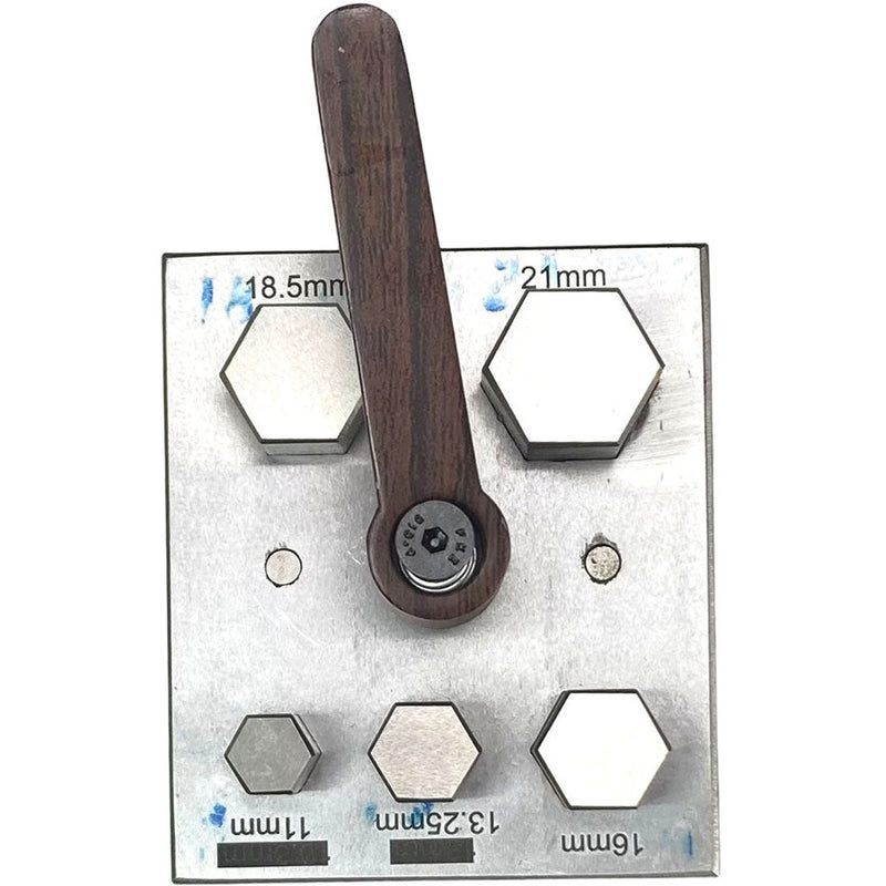 5 Pc. Premium Hexagonal Disc Cutter - TJ-30849 - ToolUSA