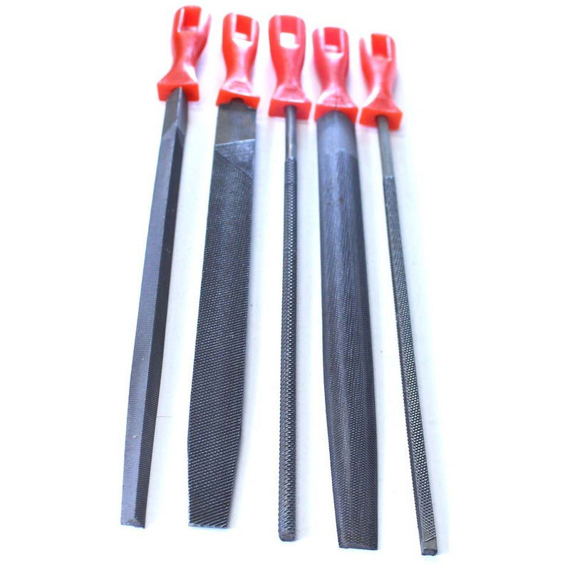 5 Piece 13 Inch Steel File Set - F-01000 - ToolUSA