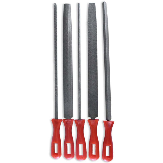 5 Piece 13 Inch Steel File Set - F-01000 - ToolUSA
