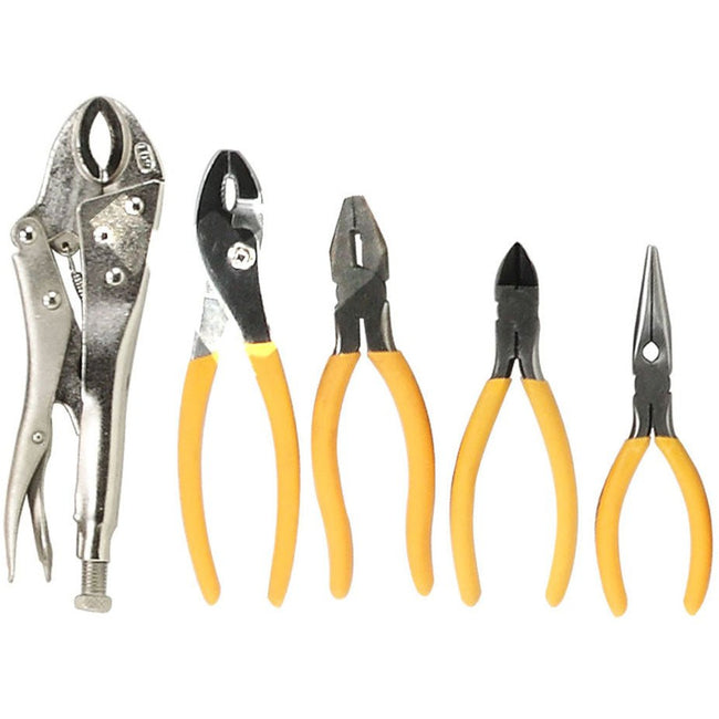 5 Piece General Plier Set - TP-03705 - ToolUSA
