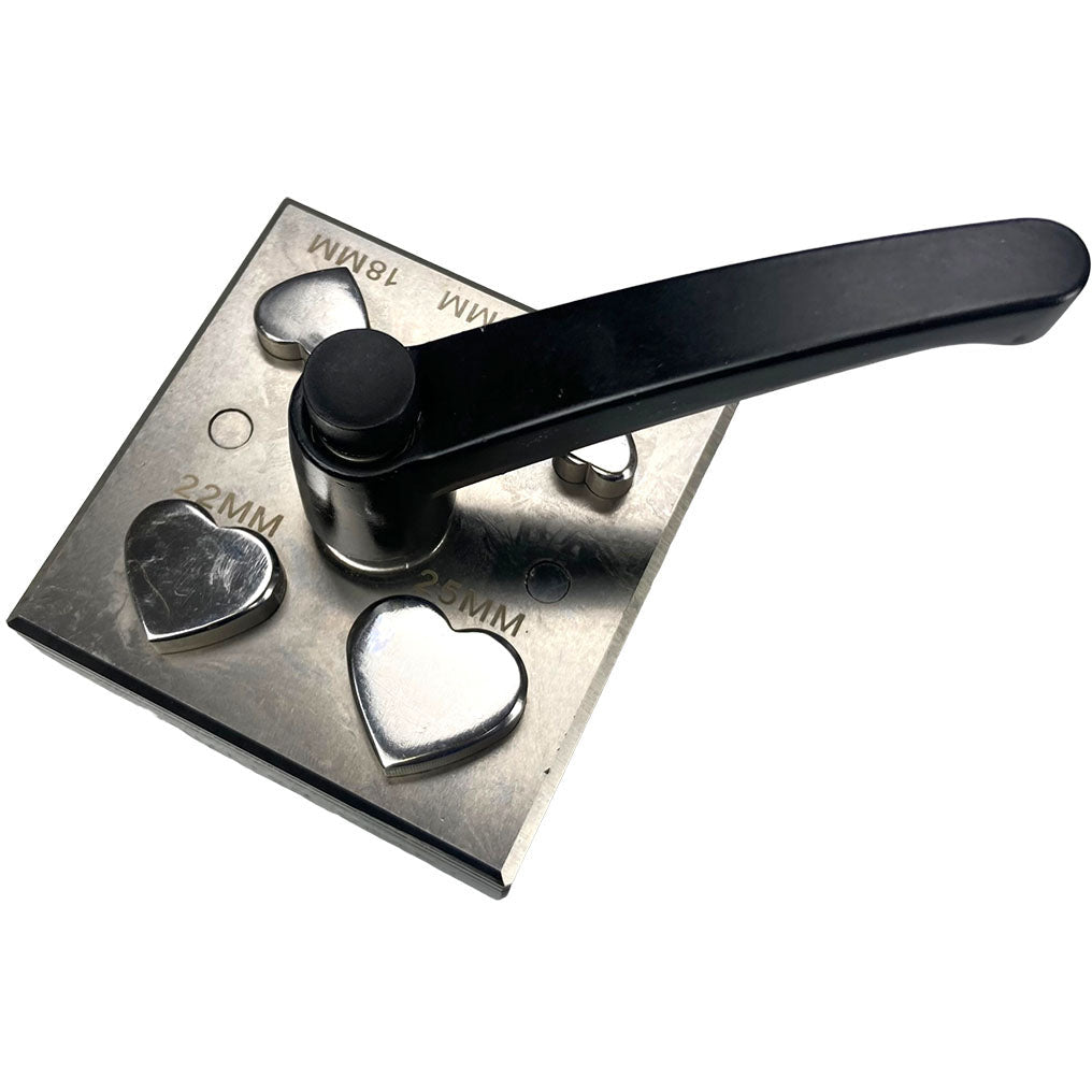 5 Piece Heart Shape Disc Cutter - TJ750H-HR-5 - ToolUSA