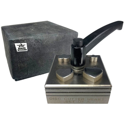 5 Piece Heart Shape Disc Cutter - TJ750H-HR-5 - ToolUSA