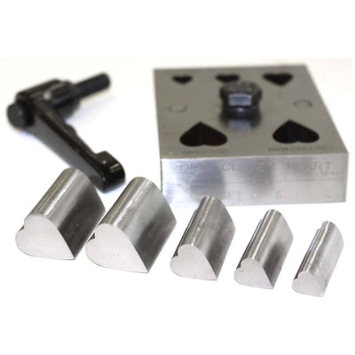 5 Piece Heart Shape Disc Cutter - TJ750H-HR-5 - ToolUSA