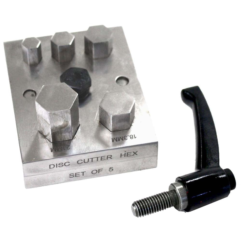 5 Piece Hex Shape Disc Cutter - TJ750H-HX-5 - ToolUSA