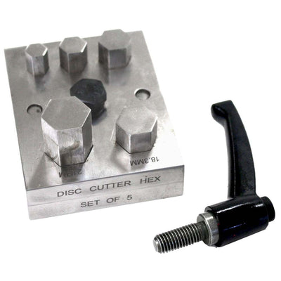 5 Piece Hex Shape Disc Cutter - TJ750H-HX-5 - ToolUSA