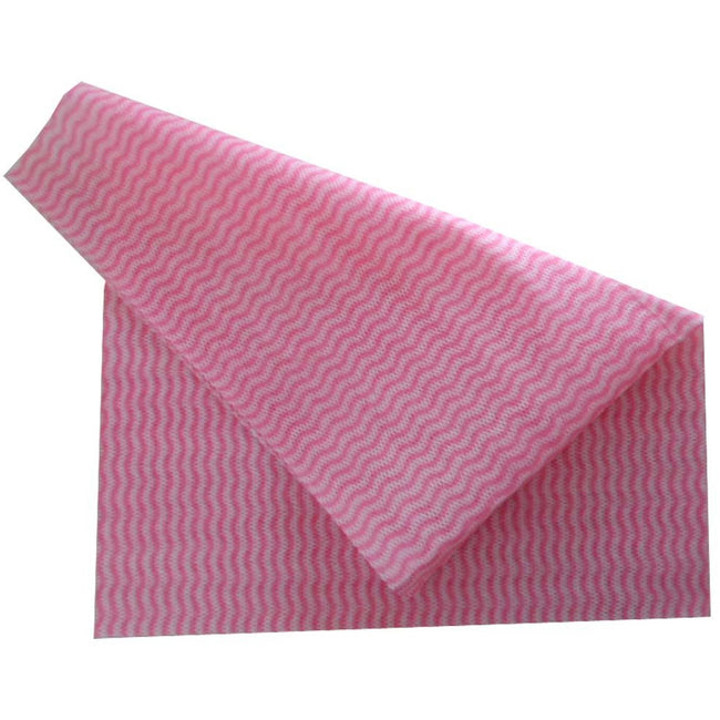 5 Piece Strong & Absorbent - 100% Rayon Fiber Wipes (Pack of: 4) - WIPES-YH - ToolUSA