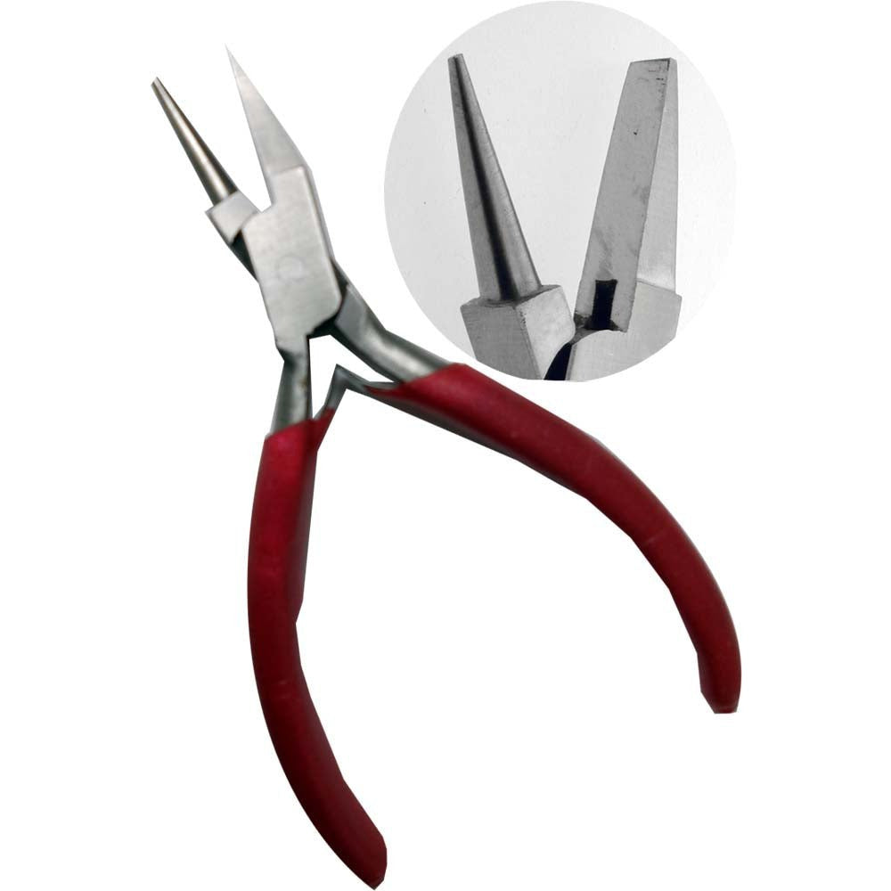 5" Round Nose Combination Pliers - S89-08964 - ToolUSA