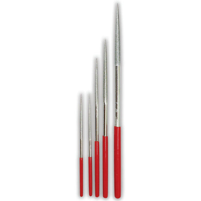 5" TO 8.75" GRADUATED SIZE DIAMOND FILE 5 PIECE SET - F-90543 - ToolUSA