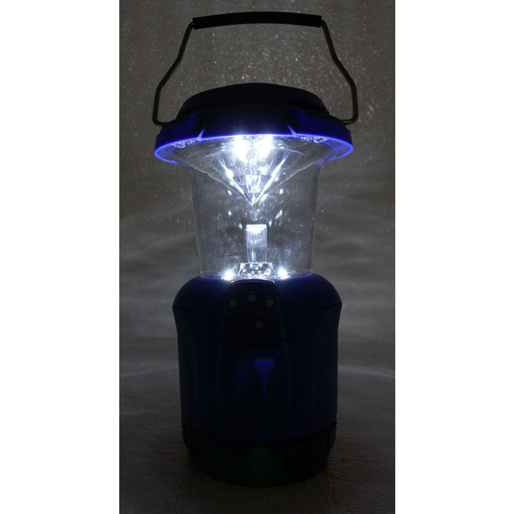 5" X 10" BATTERY POWERED LED LANTERN WITH 2 LIGHTING MODES: 1 OR 4 LEDS - FL-LAMP-YK - ToolUSA