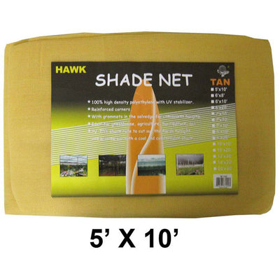 5' x 10' Tan Sunshade Net - TST-60510 - ToolUSA