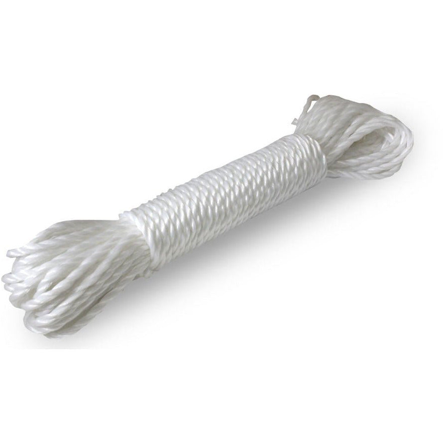 50 Foot White Polypropylene Rope - TA-08612 - ToolUSA