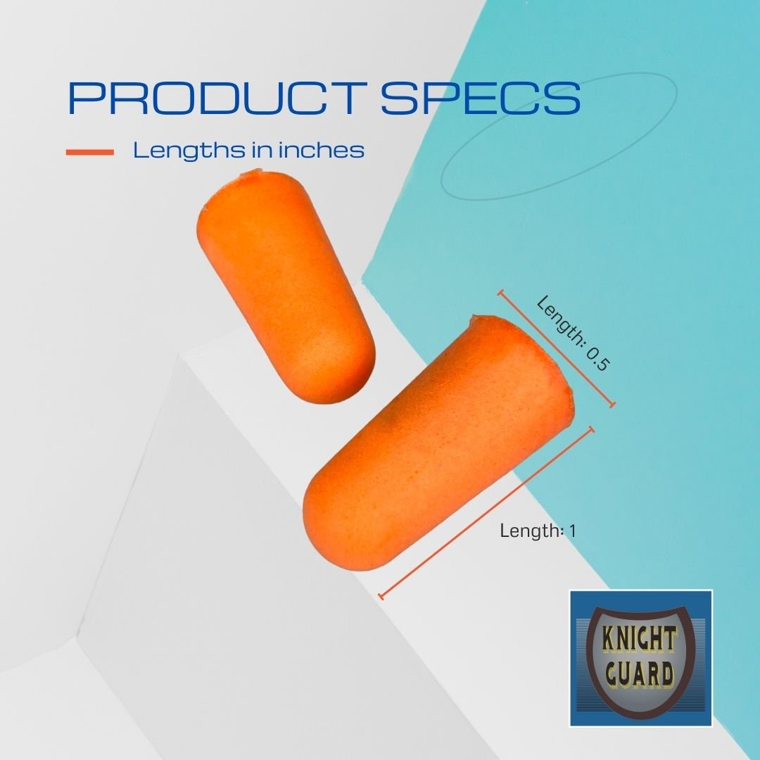 50 Pair Foam Ear Plugs - ER1-50 - ToolUSA