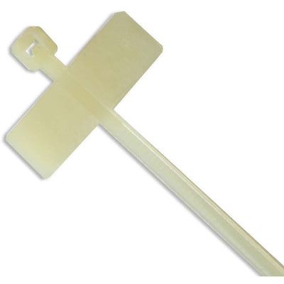 50 Piece 4 Inch Zip Ties with Markers (Pack of: 2) - TZ03-98645-Z02 - ToolUSA