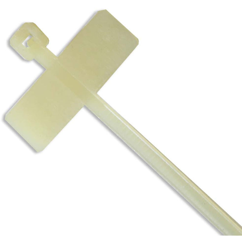 50 Piece 4 Inch Zip Ties with Markers (Pack of: 2) - TZ03-98645-Z02 - ToolUSA