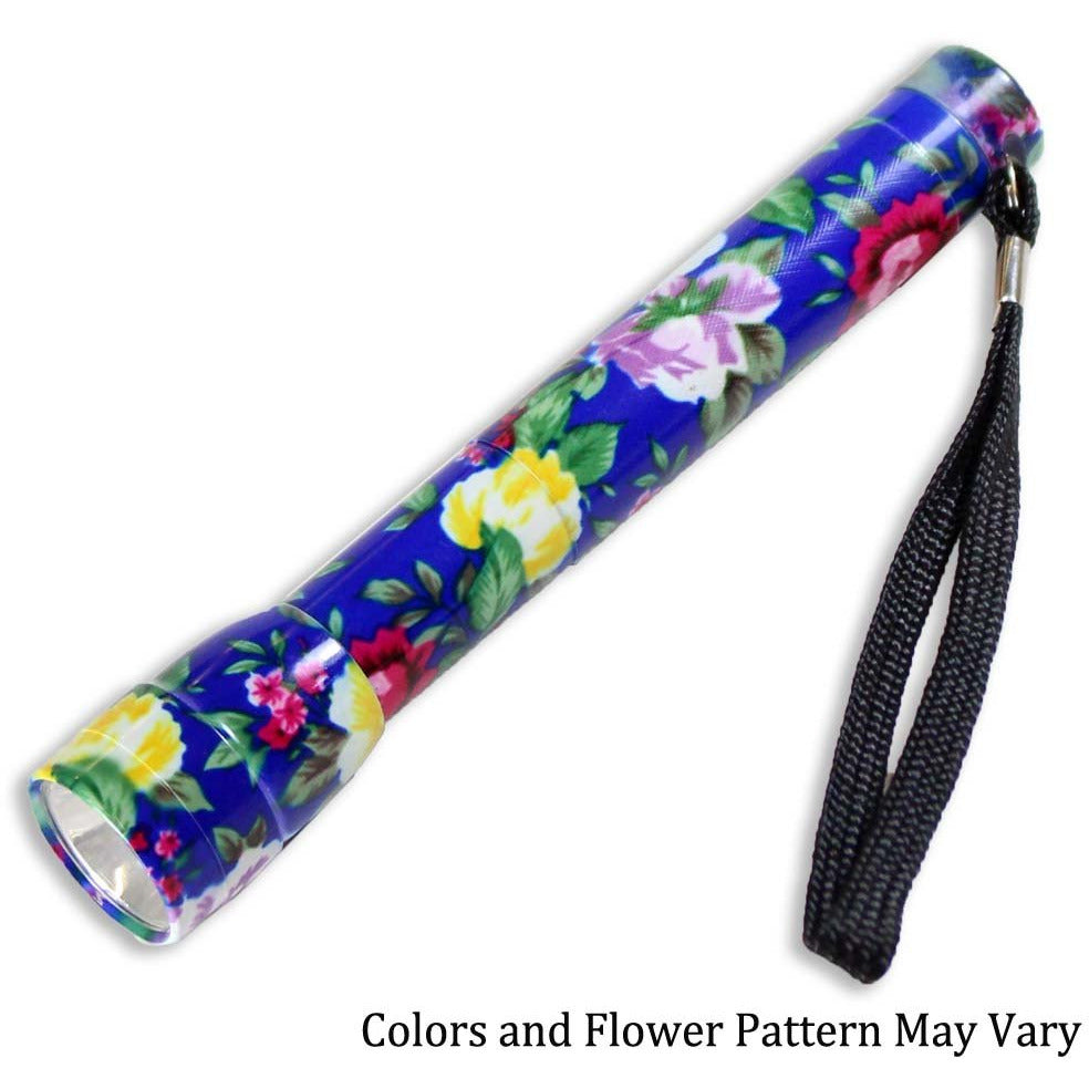 Pattern For Flashlight Handle 5.25 Inch Floral Pattern Flashlight - FL-10892 – ToolUSA