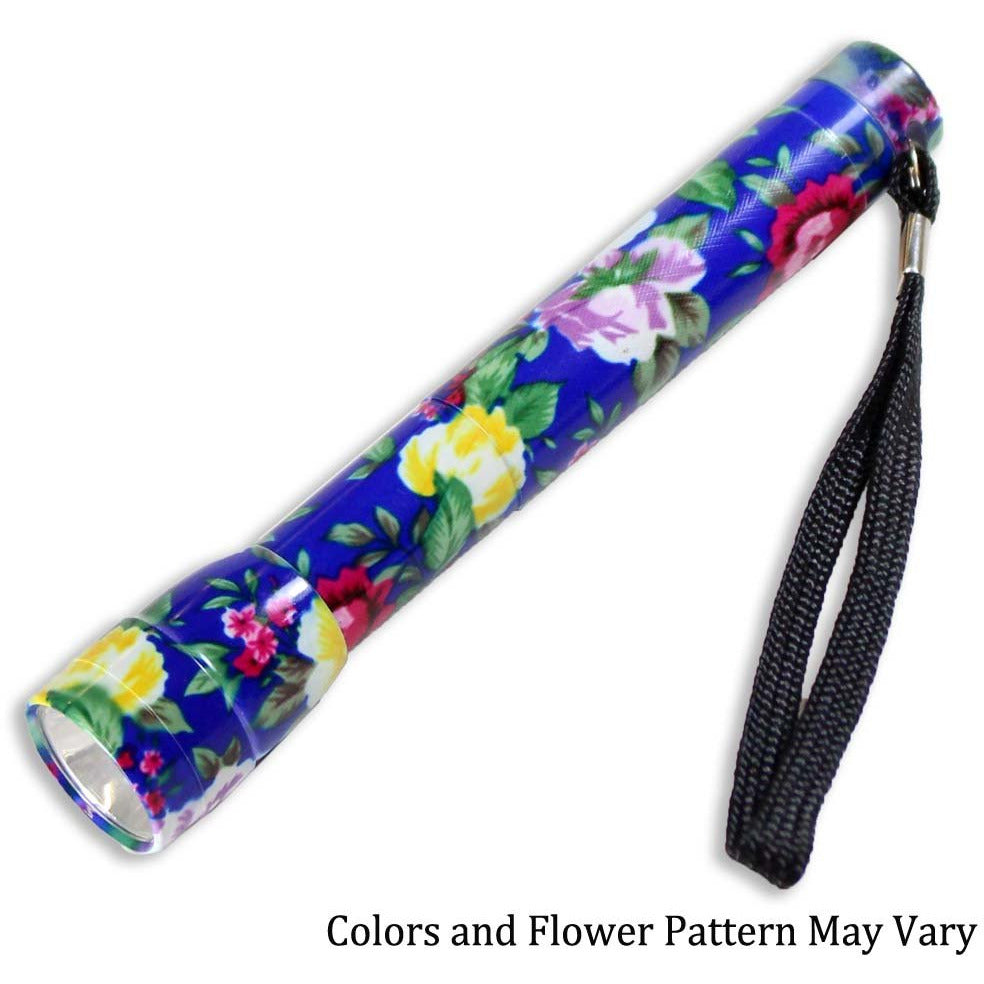 5.25 Inch Floral Pattern Flashlight - FL-10892 - ToolUSA