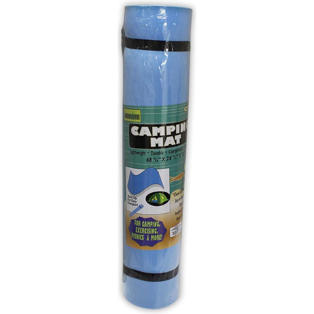5.5' x 2.25' x 1/4" Lightweight Foam Mat For Camping Or Exercise - CAM-52718 - ToolUSA