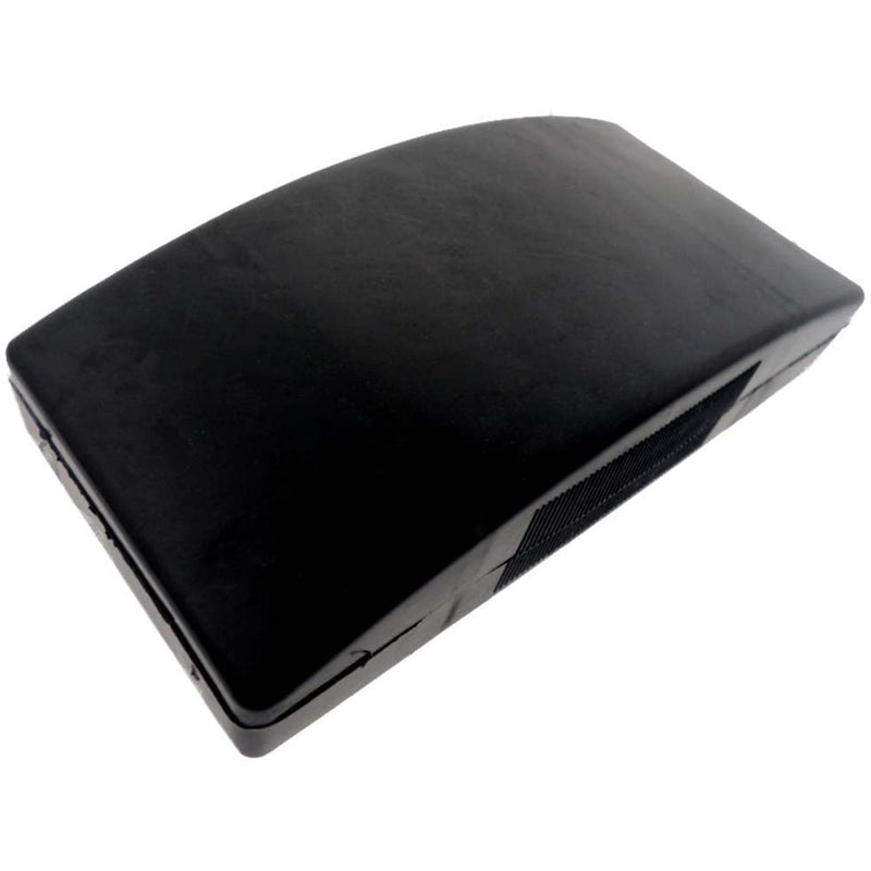 5.5" x 2.5" x 1.5" Plastic, 2 Piece Sanding Block With Sand Paper For Hand Sandiing - TJ9261-YH - ToolUSA