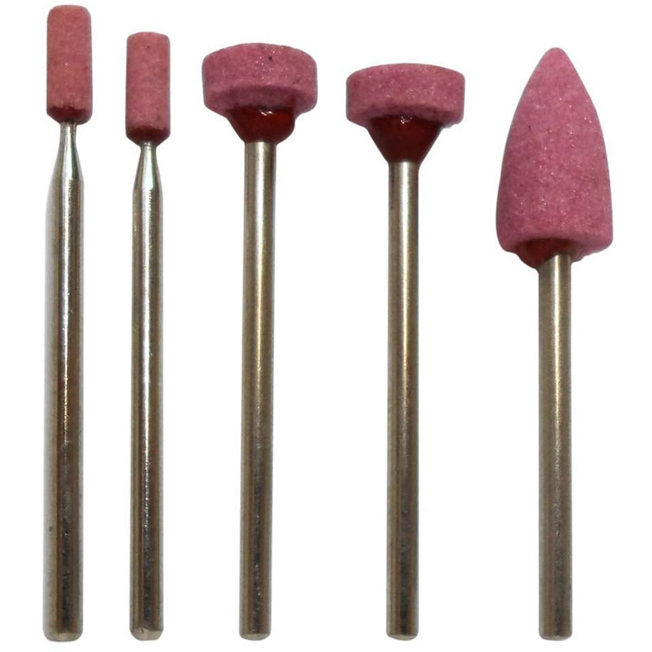 5pc Grinding/polishing Stone Set - Premounted On 3/32" Shank (Pack of: 2) - TJ04-04111-Z02 - ToolUSA