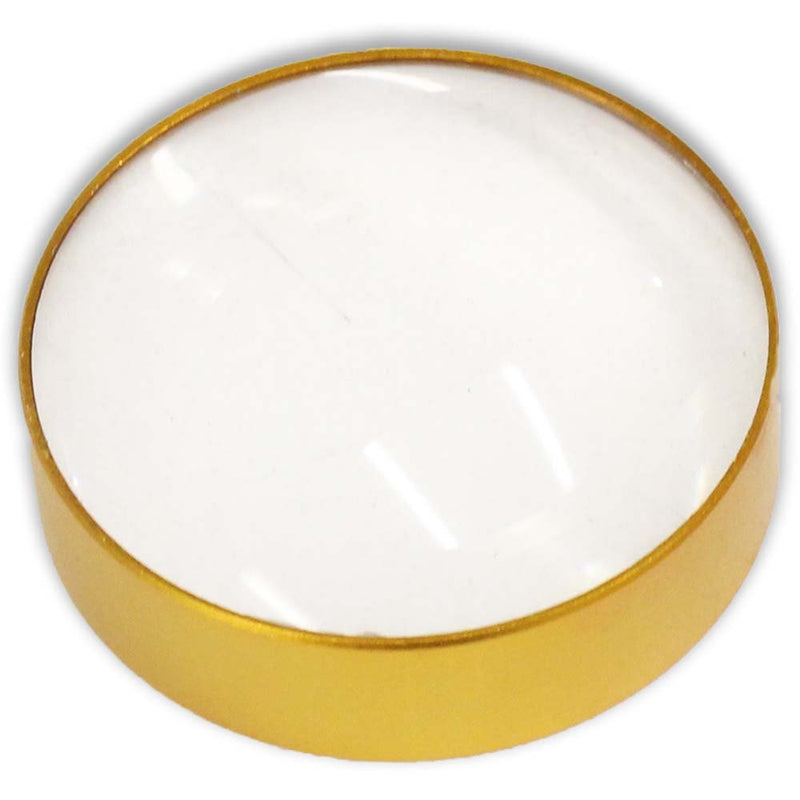 5X Power Dome Style Golden Glass Magnifier - MG-99603 - ToolUSA